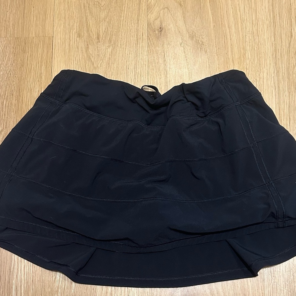 Lululemon Black Pace Rival Skirt